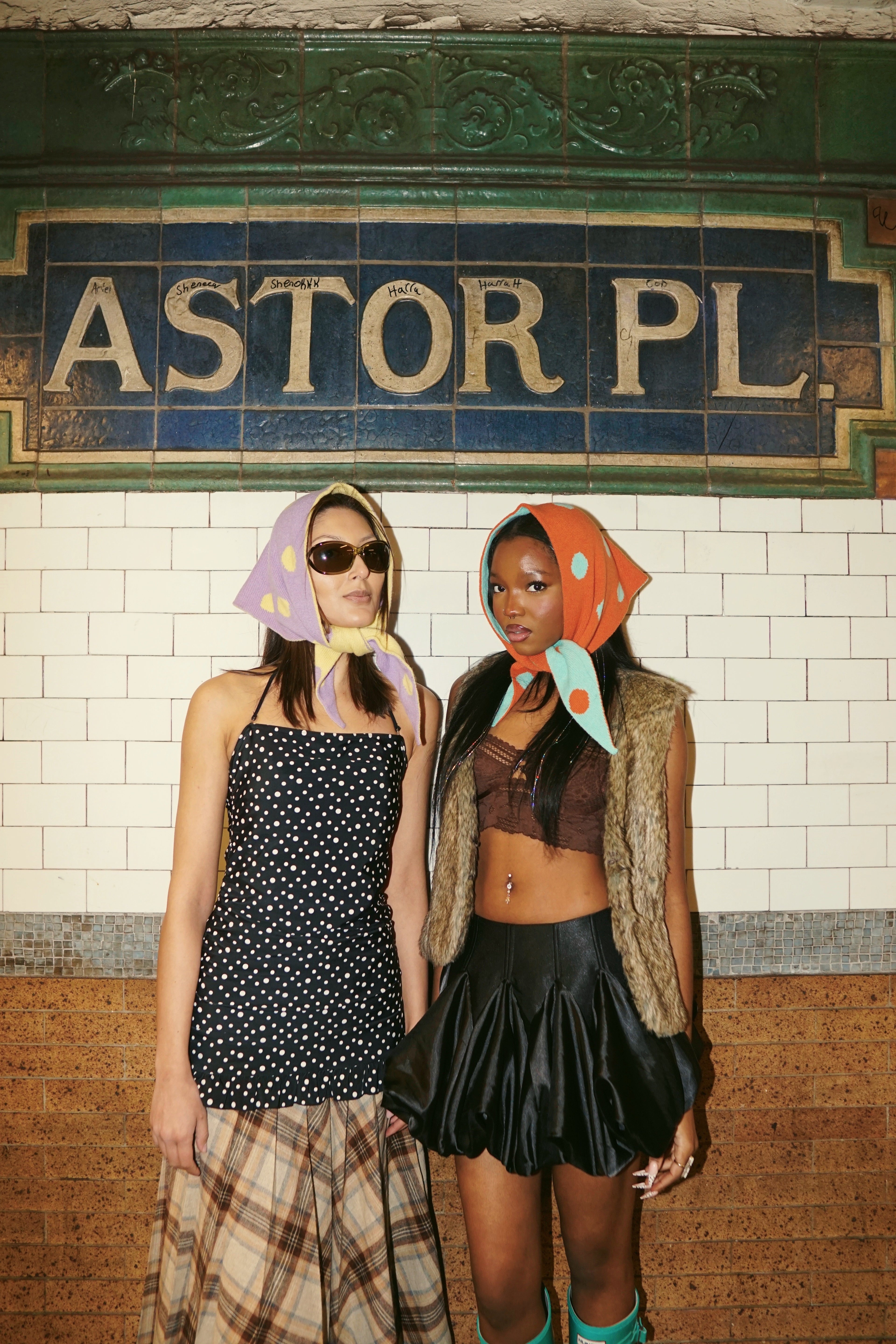 The Chakr Scarf - Purple & Butter Yellow